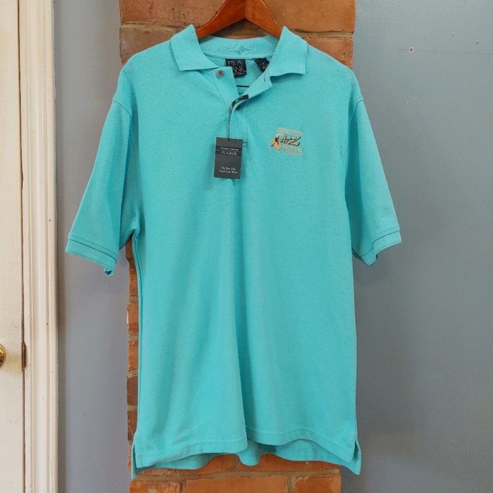 Jos. A. Bank Toronto Beaches Jazz Festival Polo In Turquoise Size Medium